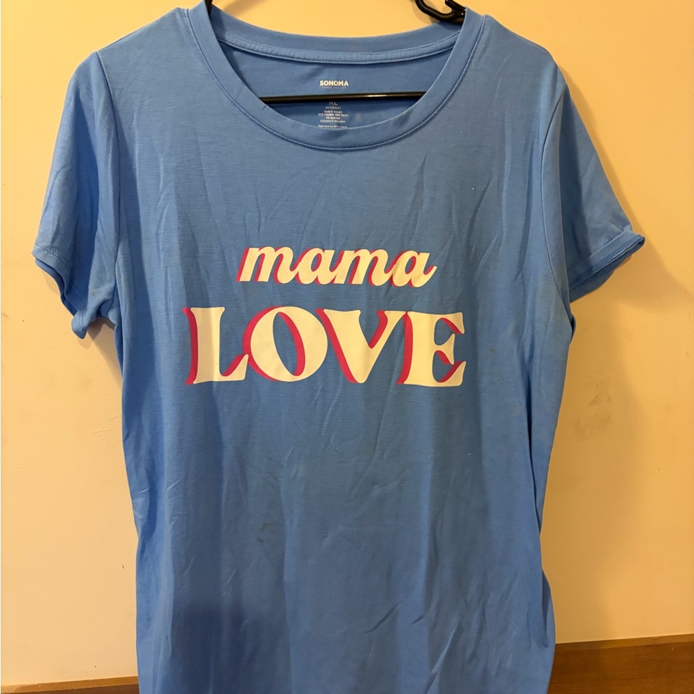 Sonoma Blue Maternity T-Shirt